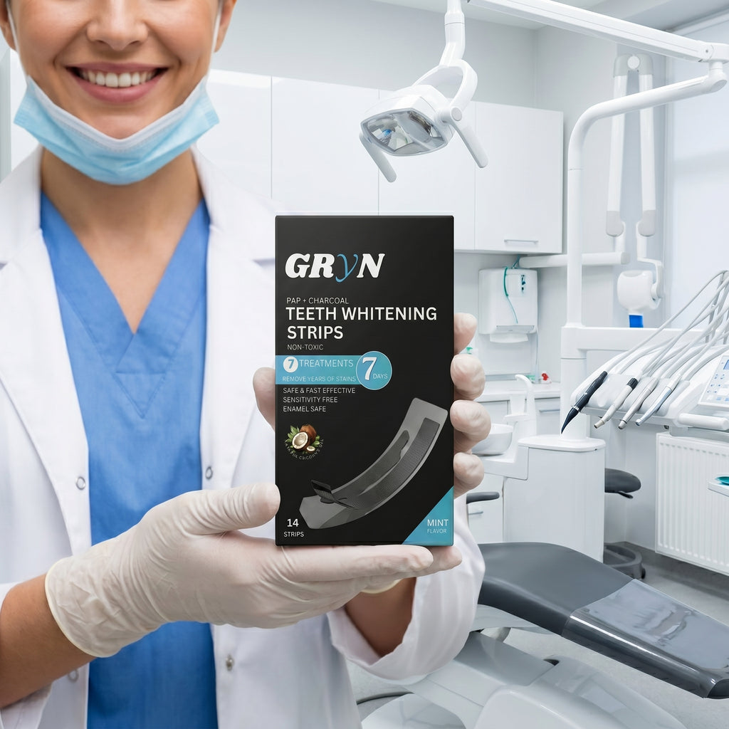 GRYN-Teeth Whitening Strips – Professional Whitening at Home