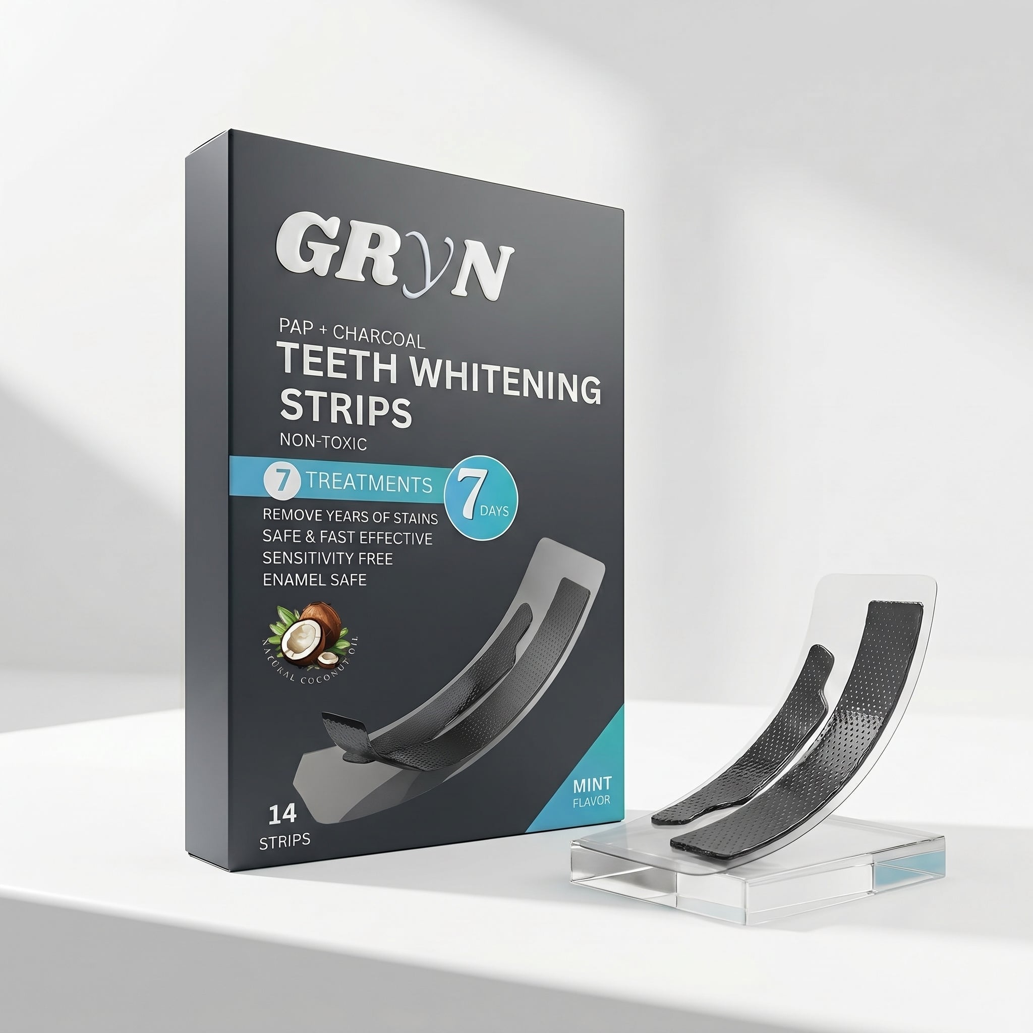 GRYN-Teeth Whitening Strips – Professional Whitening at Home