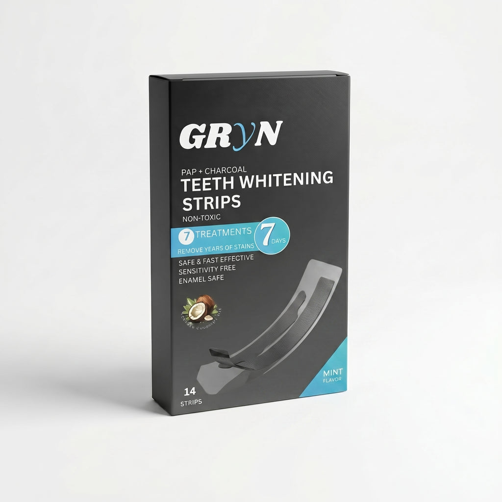 GRYN-Teeth Whitening Strips – Professional Whitening at Home