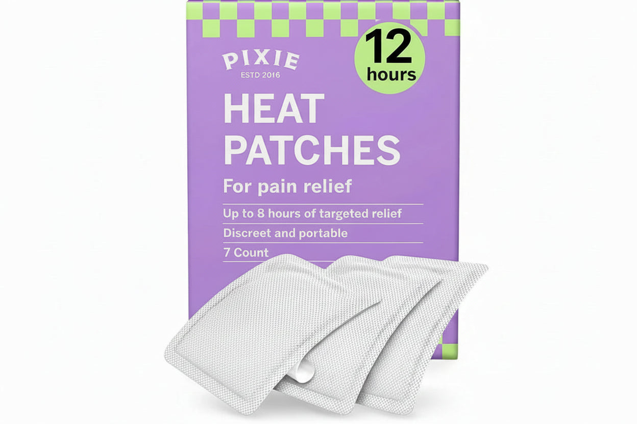 5-Pcs of Instant Pain Relief Heat Patches