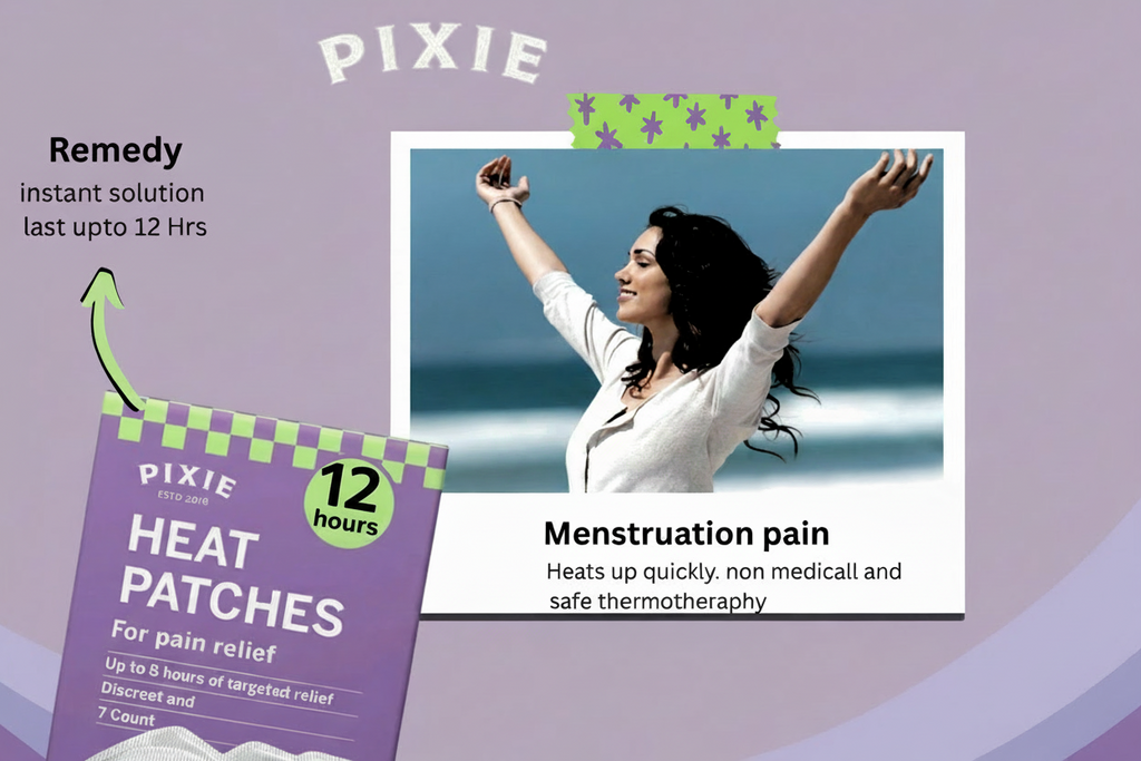 5-Pcs of Instant Pain Relief Heat Patches